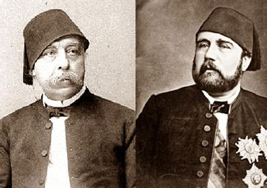 الخديو إسماعيل ونوبار باشا
